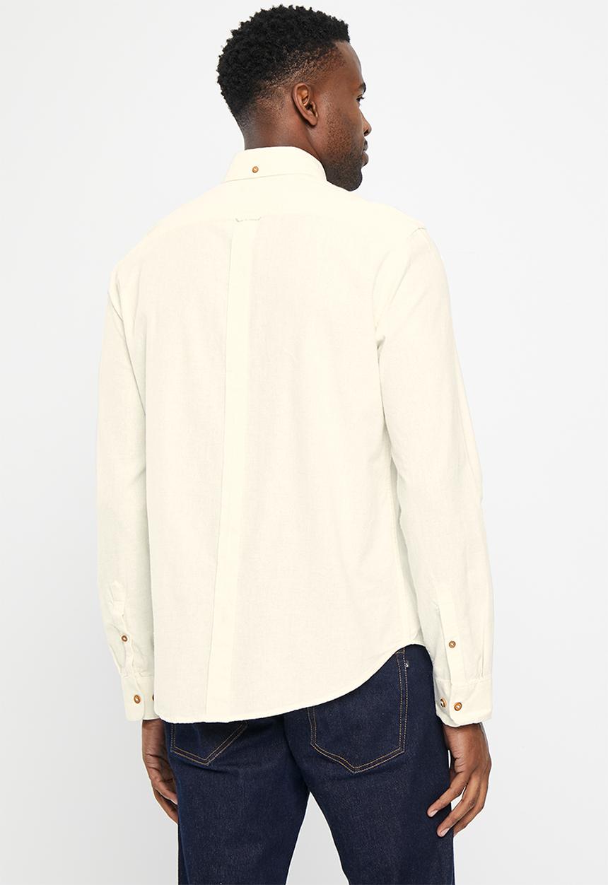 Ben Sherman - Cotton oxford shirt - 68098 - Ivory
