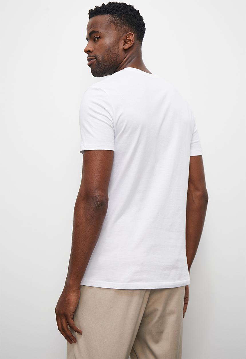 Superbalist - Dean BCI v-neck tee - white
