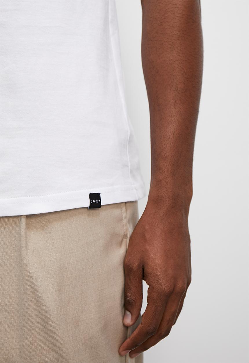Superbalist - Dean BCI v-neck tee - white