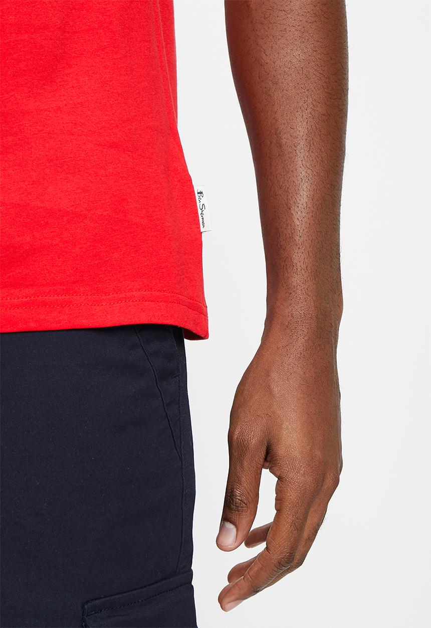 Ben Sherman - Target T-shirt - red