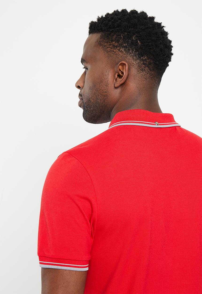 Ben Sherman - Romford short sleeve - red