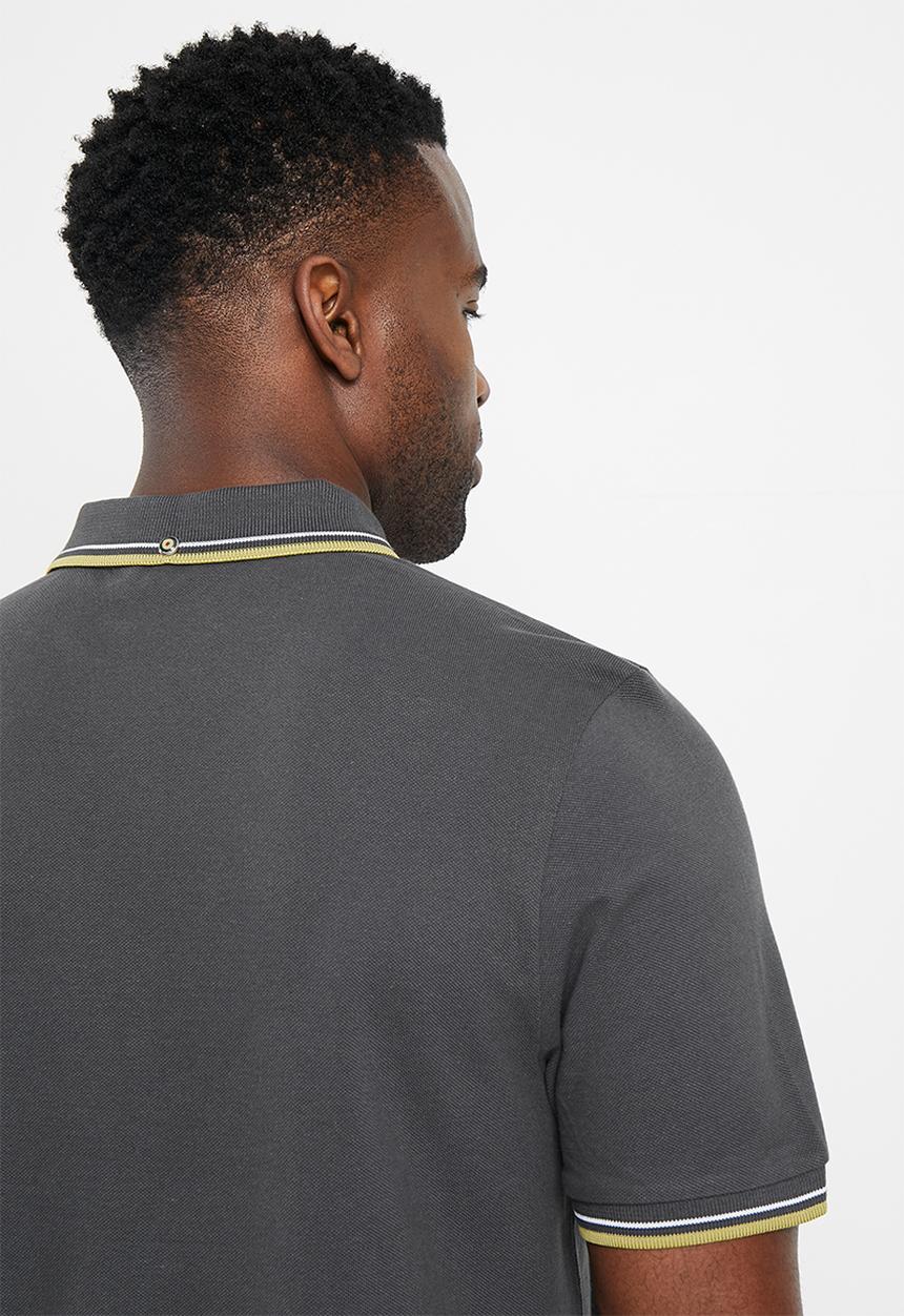 Ben Sherman - Romford short sleeve - charcoal