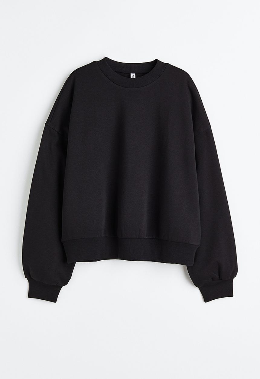 H&M - Oversized sweatshirt - black