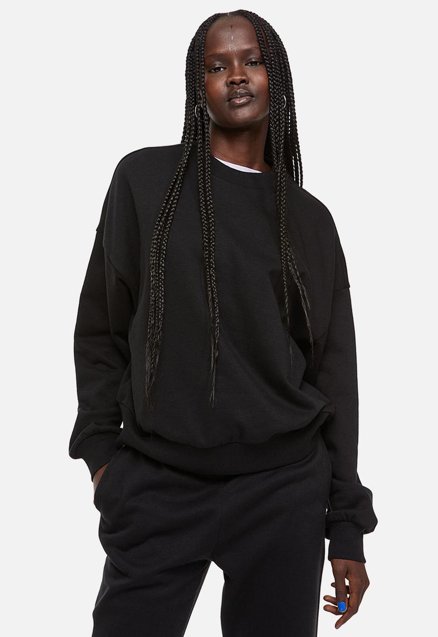 H&M - Oversized sweatshirt - black