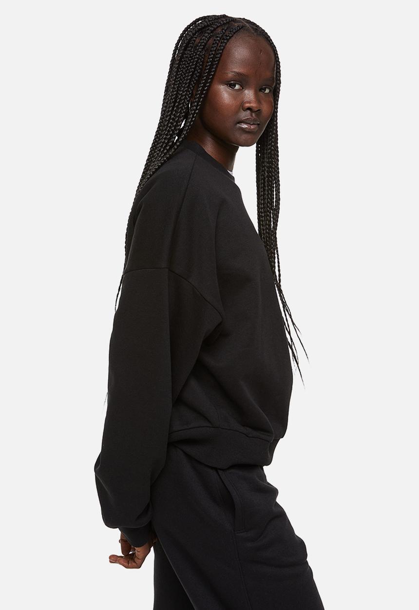 H&M - Oversized sweatshirt - black