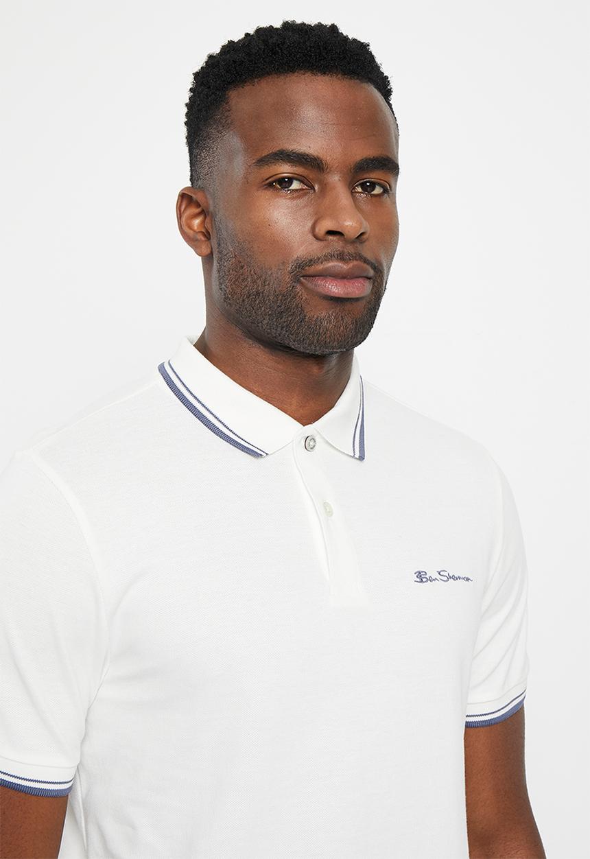 Ben Sherman - Romford short sleeve - ivory