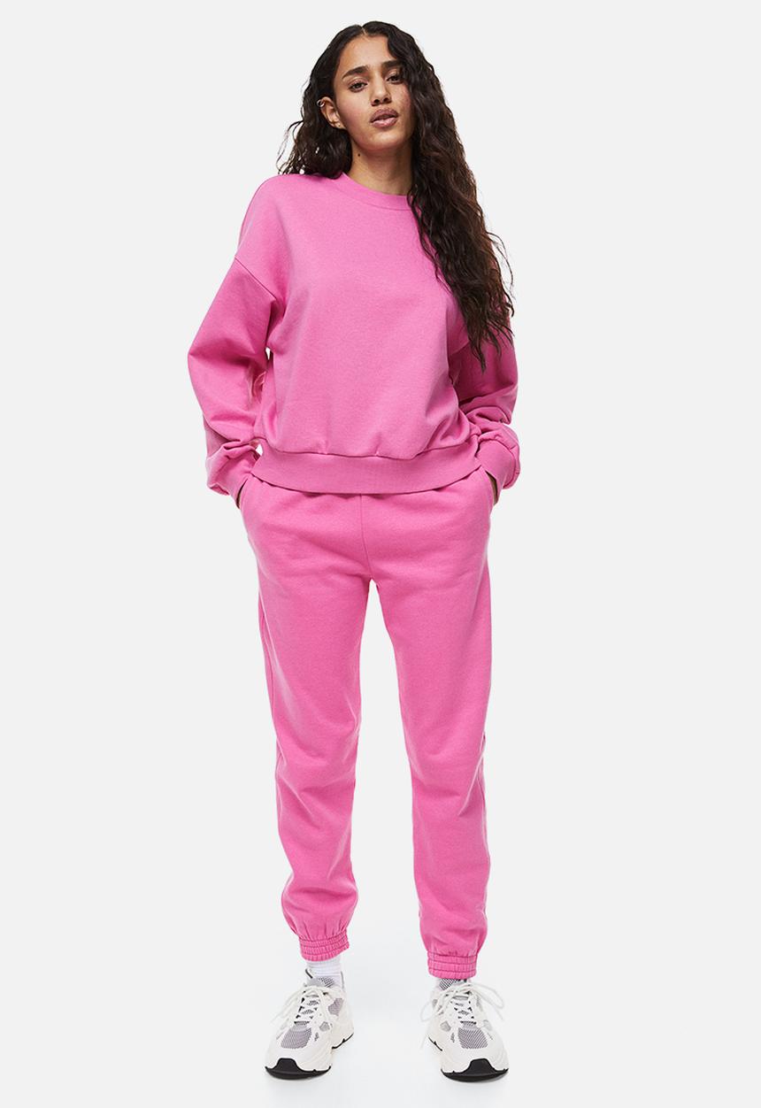 H&M - Oversized sweatshirt - cerise 