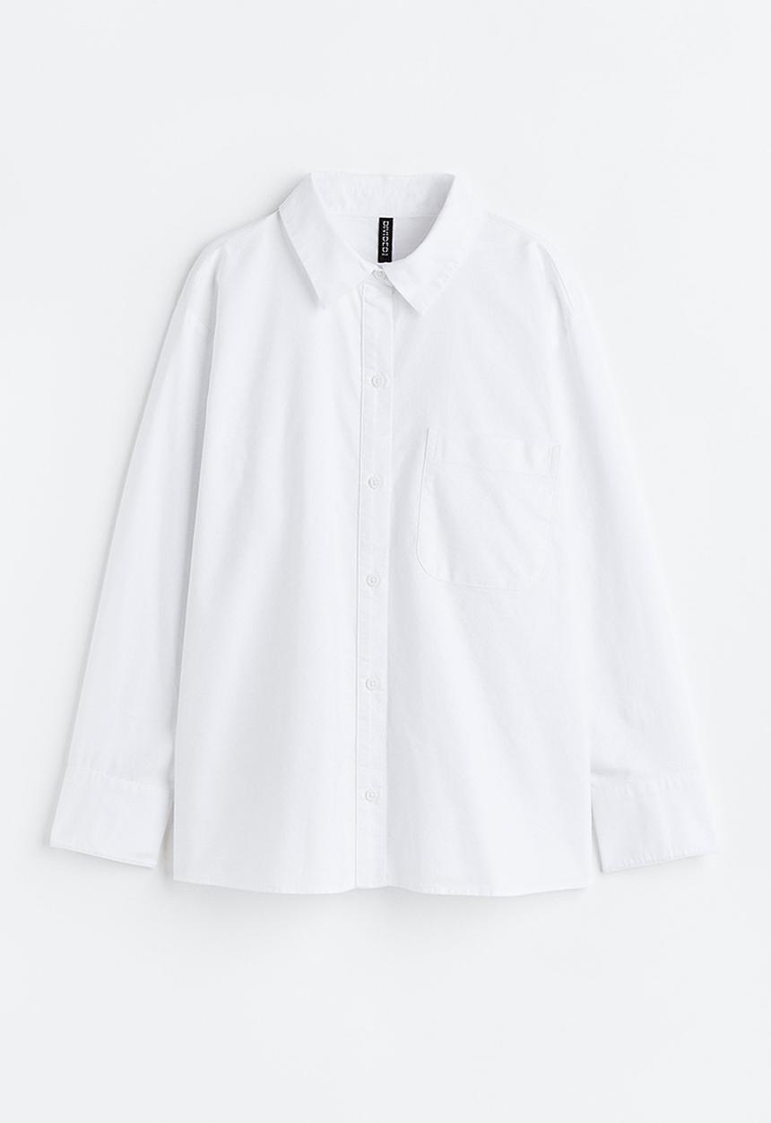 H&M - Oxford shirt - white
