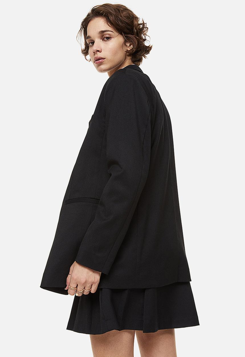 H&M - Single-breasted blazer - black