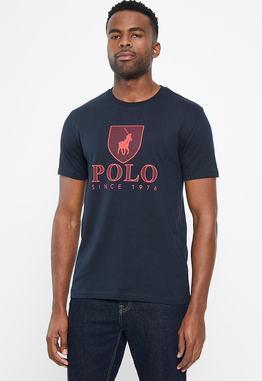 POLO - Cory crest crew neck short sleeve tee  - navy