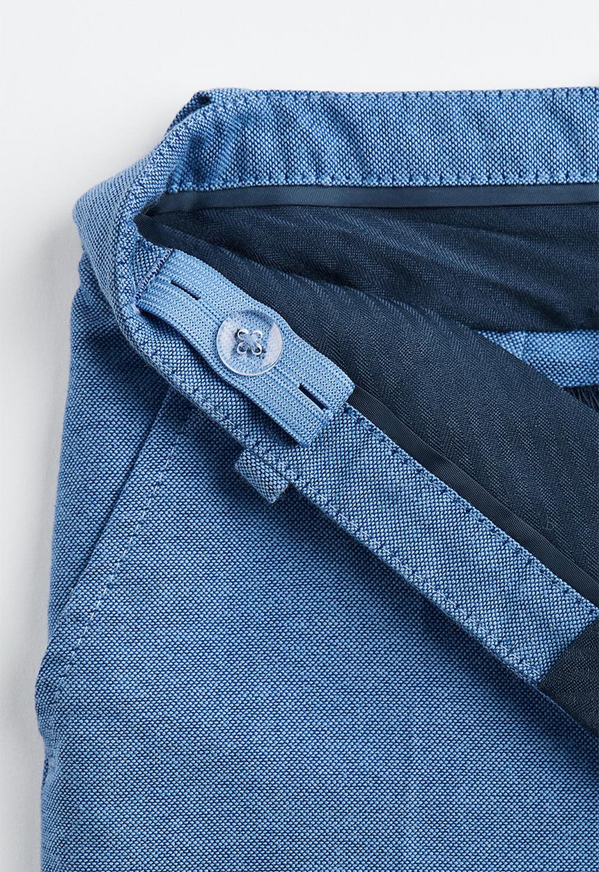 H&M - Slim fit suit trousers - blue