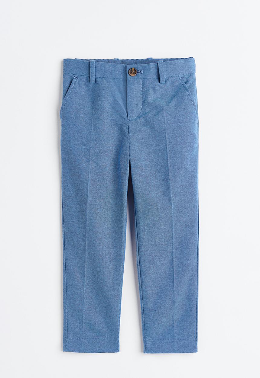 H&M - Slim fit suit trousers - blue