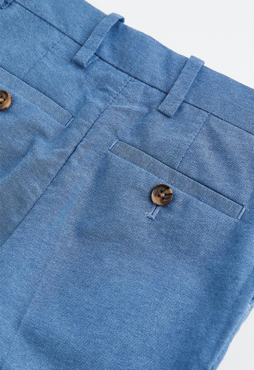 H&M - Slim fit suit trousers - blue