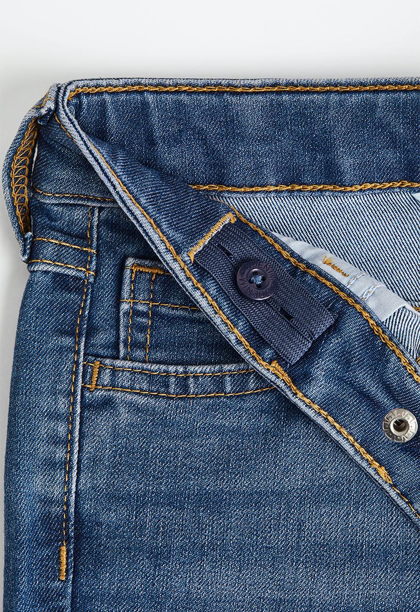 H&M - Relaxed tapered fit jeans - denim blue 