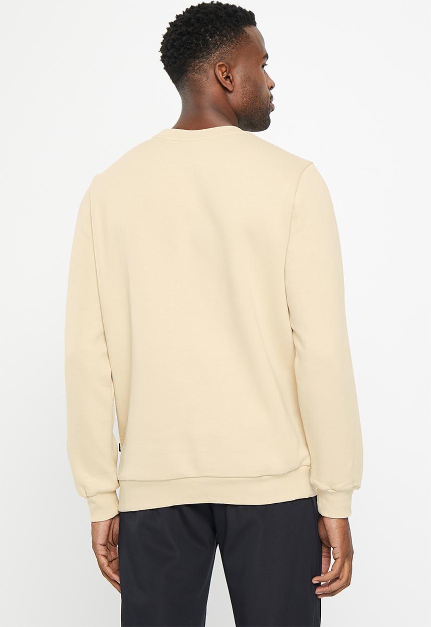 PUMA - Ess small logo crew fl (s) - granola
