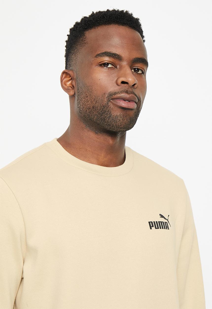 PUMA - Ess small logo crew fl (s) - granola