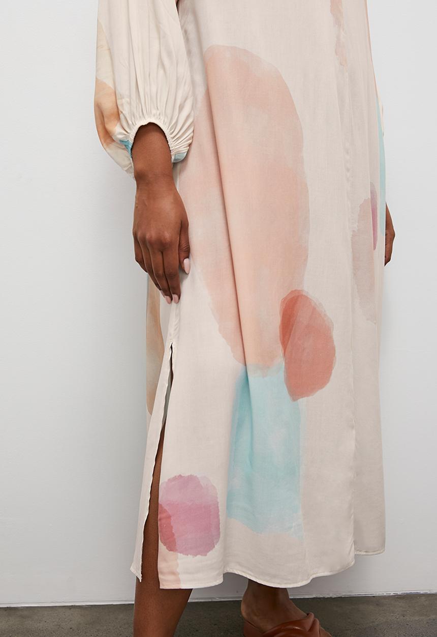 Superbalist - Kaftan dress with volume sleeve - multi