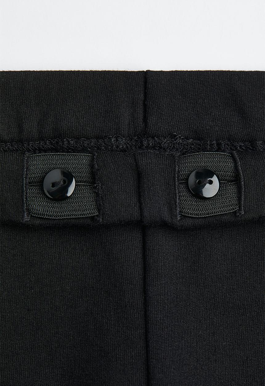 H&M - Brushed-inside leggings - black