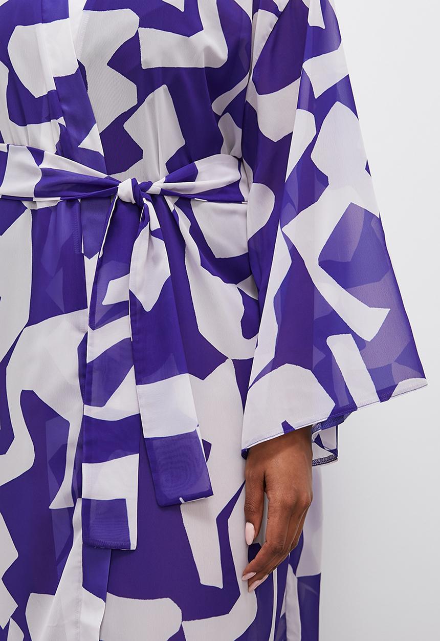 Superbalist - Modaxi cover up - blue & white