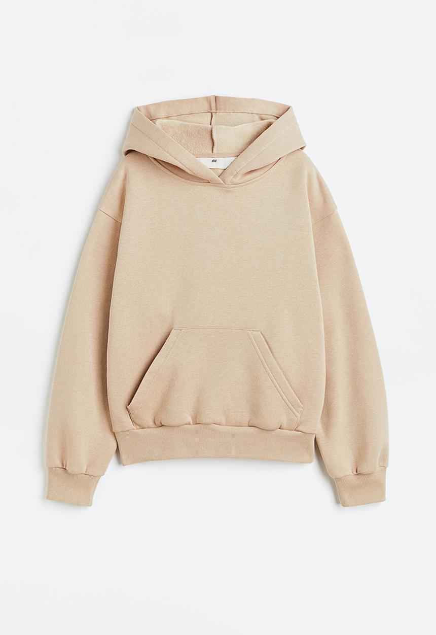 H&M - Oversized hoodie - beige