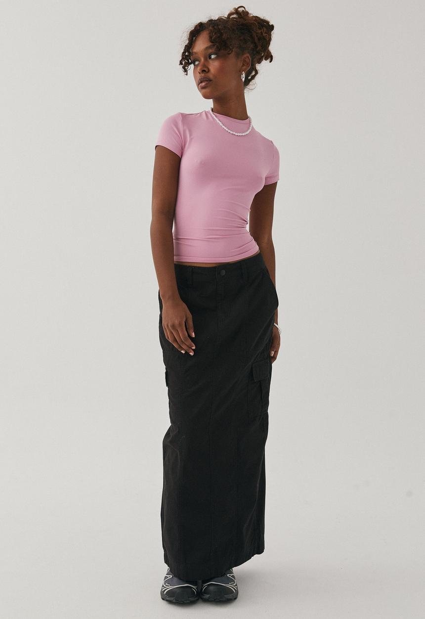 Supré  - Shay short sleeve top - sugar pink