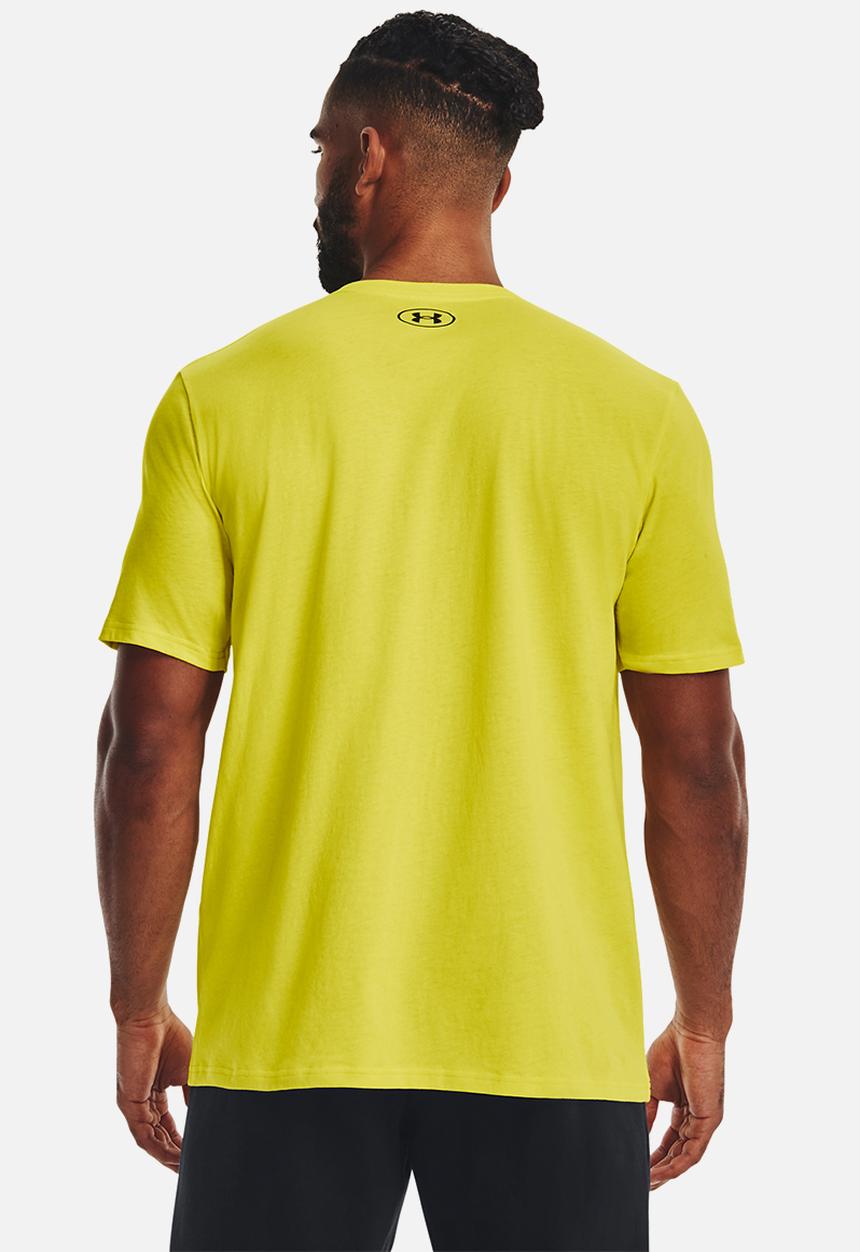 Under Armour - Ua team issue wordmark short sleeve - starfruit