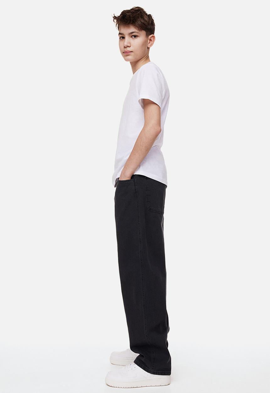 H&M - Baggy fit jeans - anthracite grey