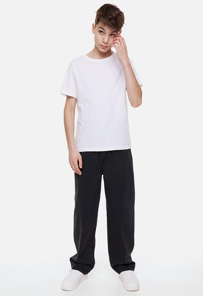 H&M - Baggy fit jeans - anthracite grey
