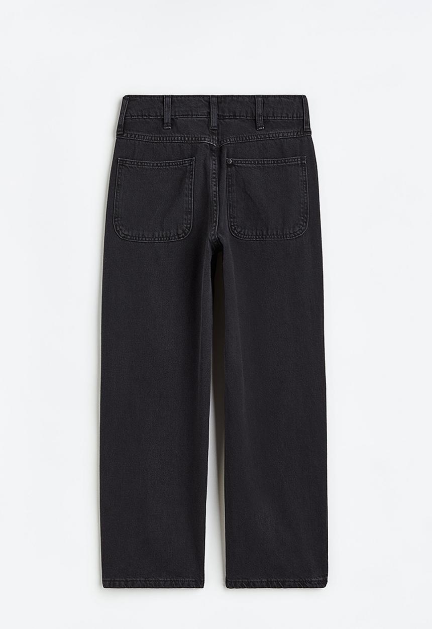 H&M - Baggy fit jeans - anthracite grey