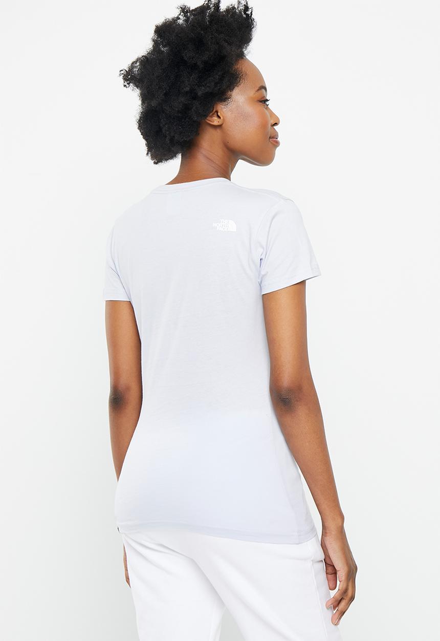 The North Face - W short sleeve easy tee - dusty periwinkle