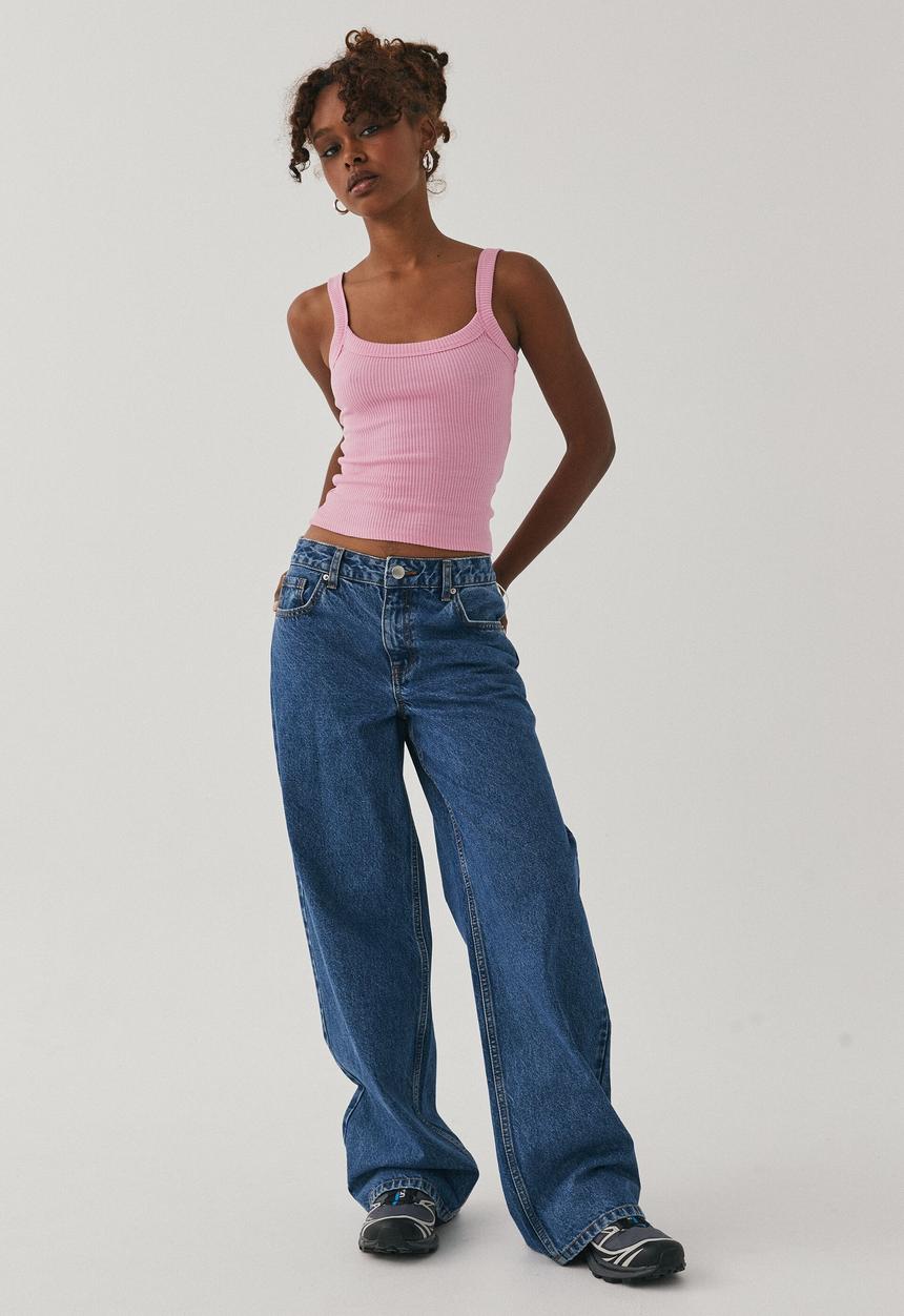 Supré  - Riri scoop neck tank - sugar pink