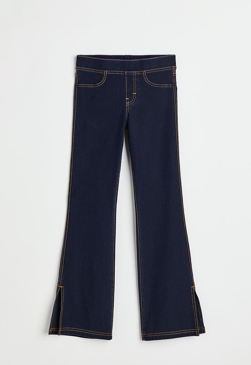 H&M - Flared jeggings - blue