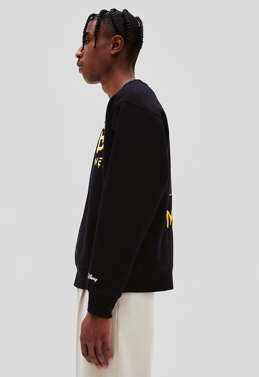 H&M - Loose fit sweatshirt - black/disney100
