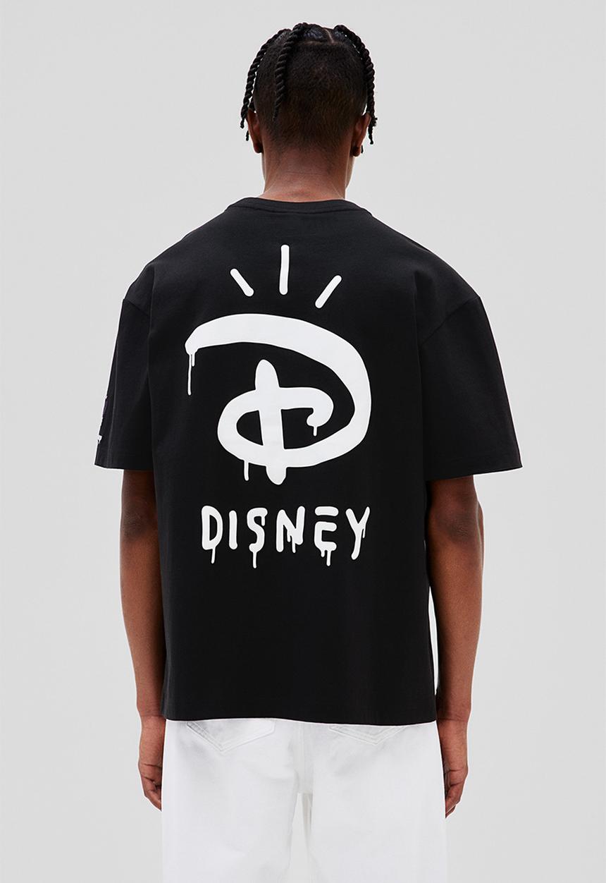 H&M - Loose fit T-shirt - black/disney100