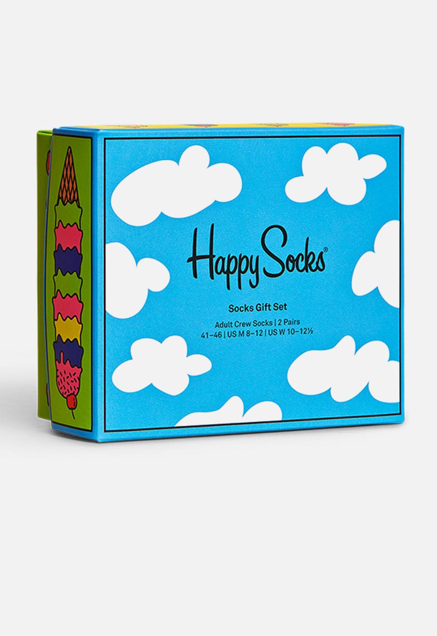 Happy Socks - 2-Pack sunny day socks gift set - multi
