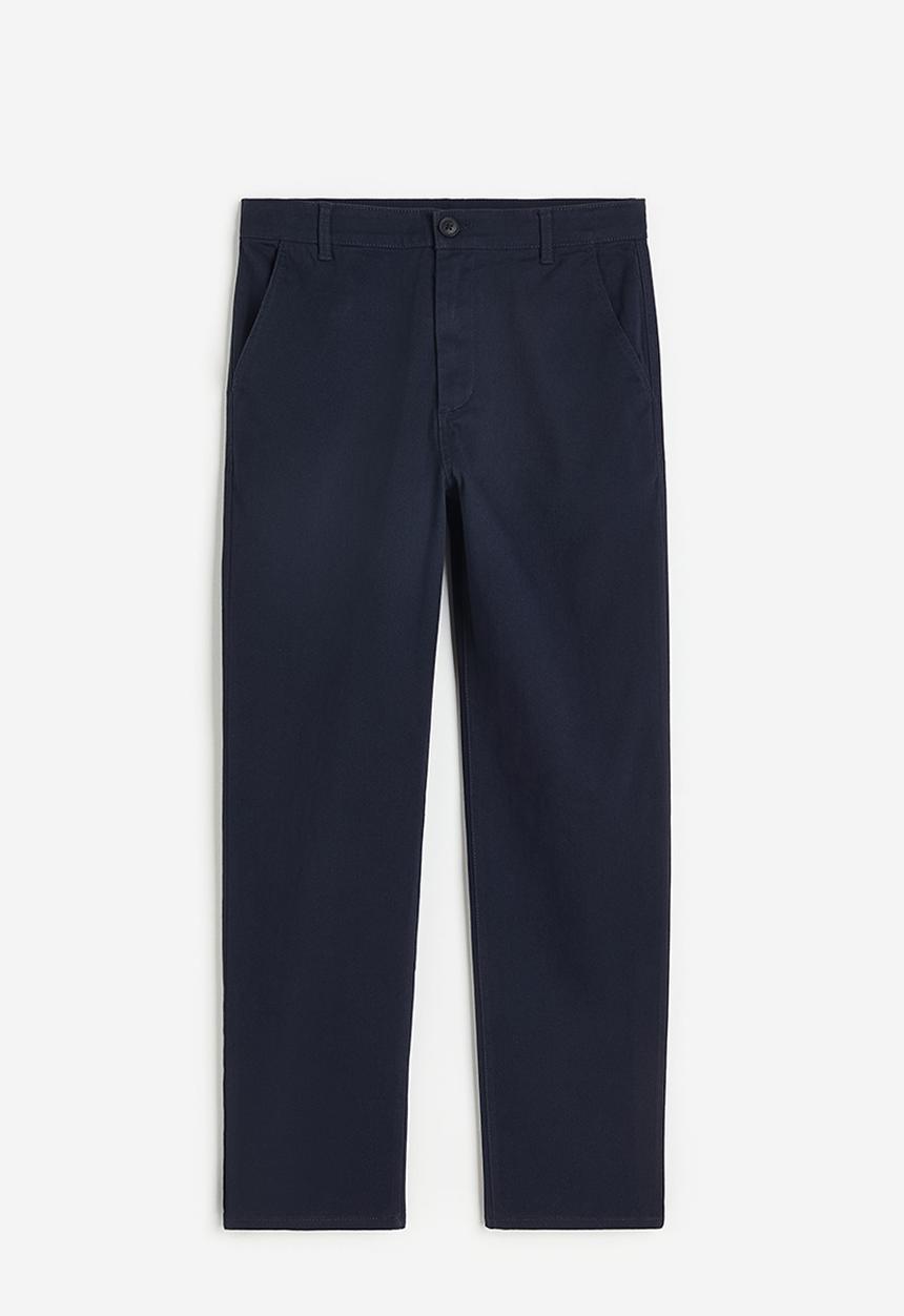 H&M - Slim fit chinos - blue