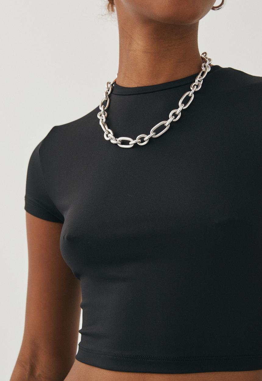 Supré  - Paloma short sleeve top - black