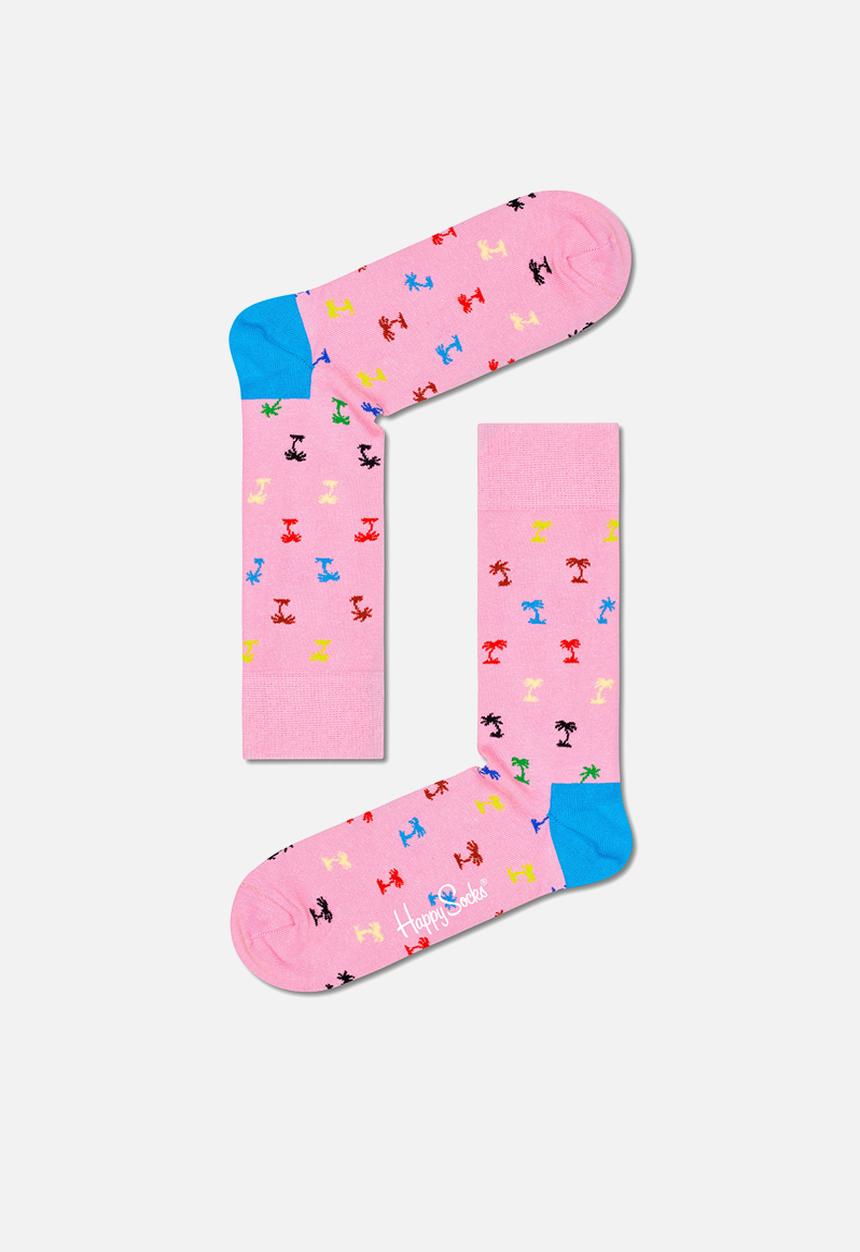 Happy Socks - 4-Pack tropical day socks gift set adult size - multi