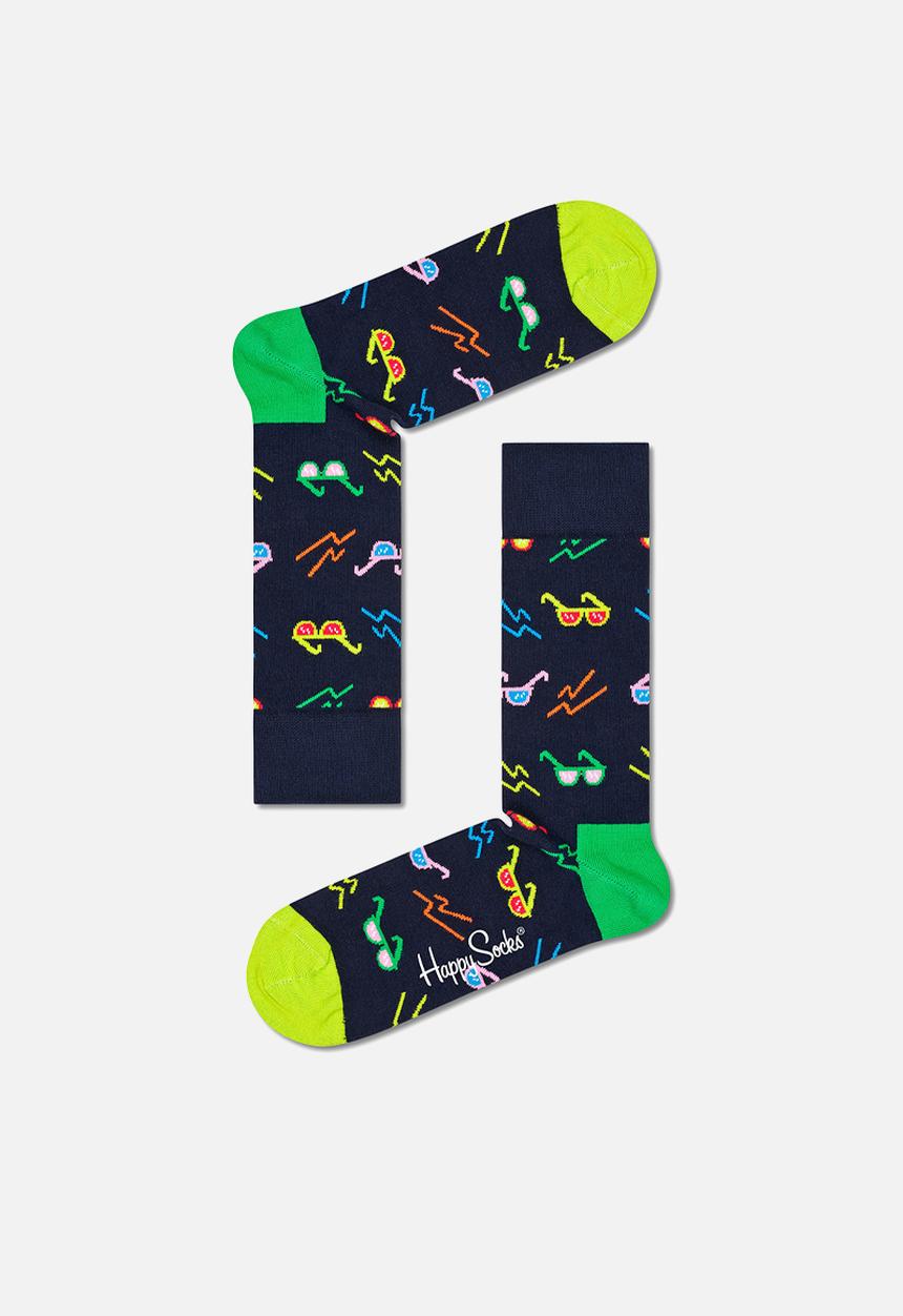 Happy Socks - 4-Pack tropical day socks gift set adult size - multi