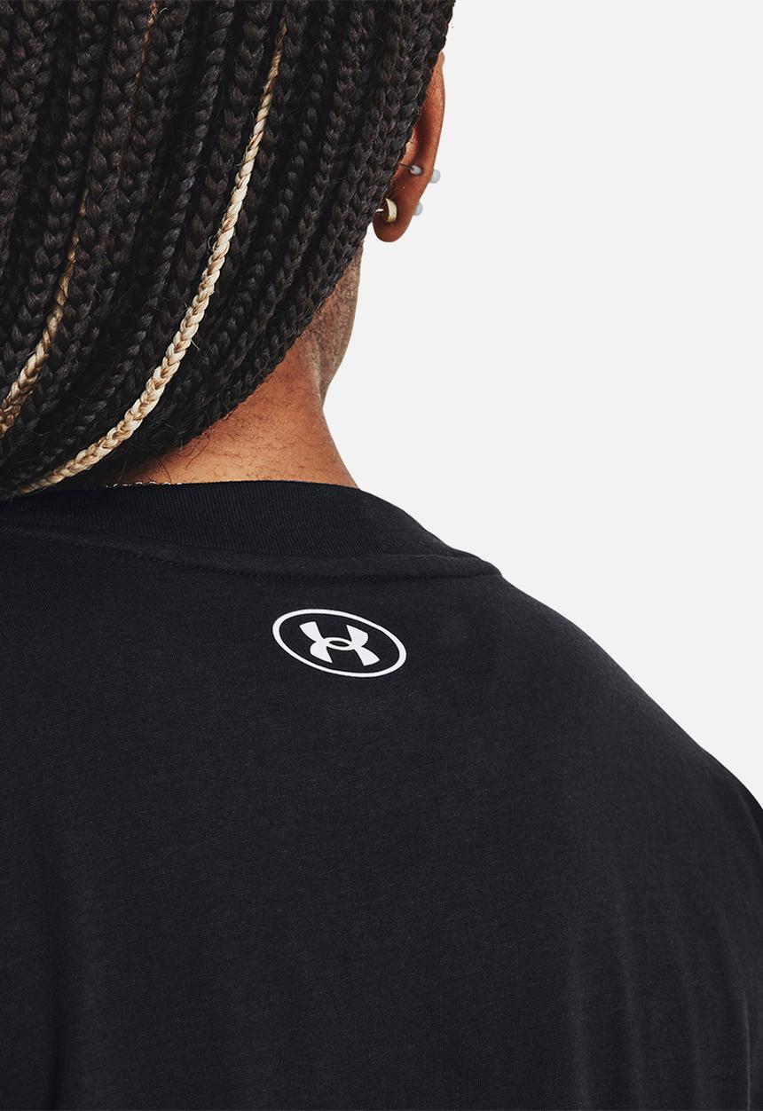 Under Armour - Ua collegiate crop short sleeve - black/white