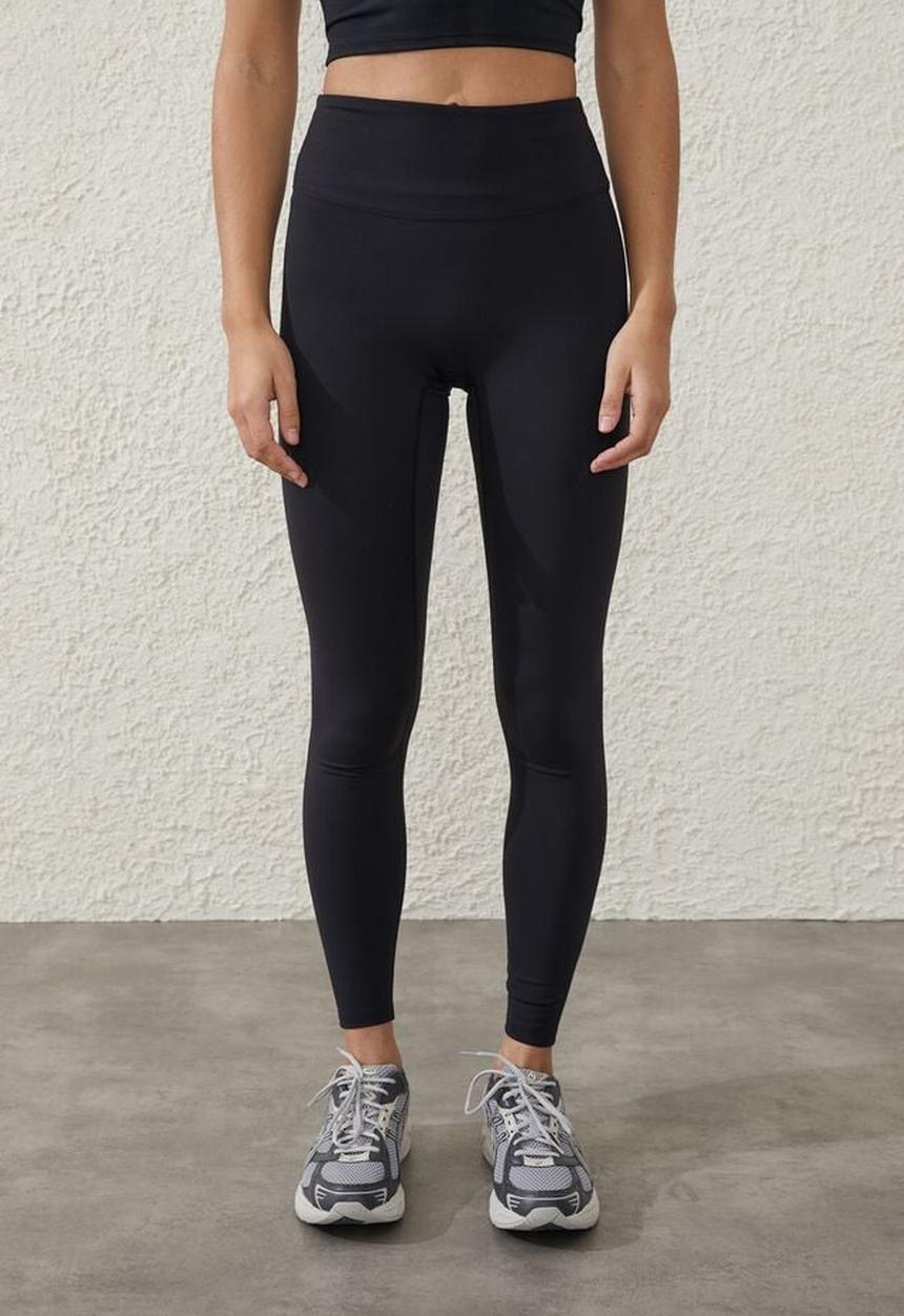 Cotton On - Ultra soft yoga full length tight - black