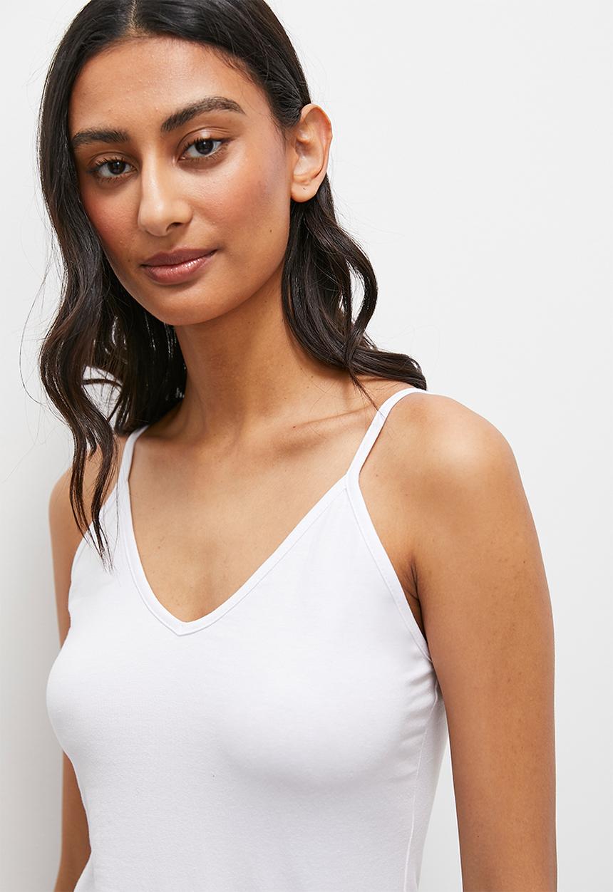 Superbalist - Sleep cami - white