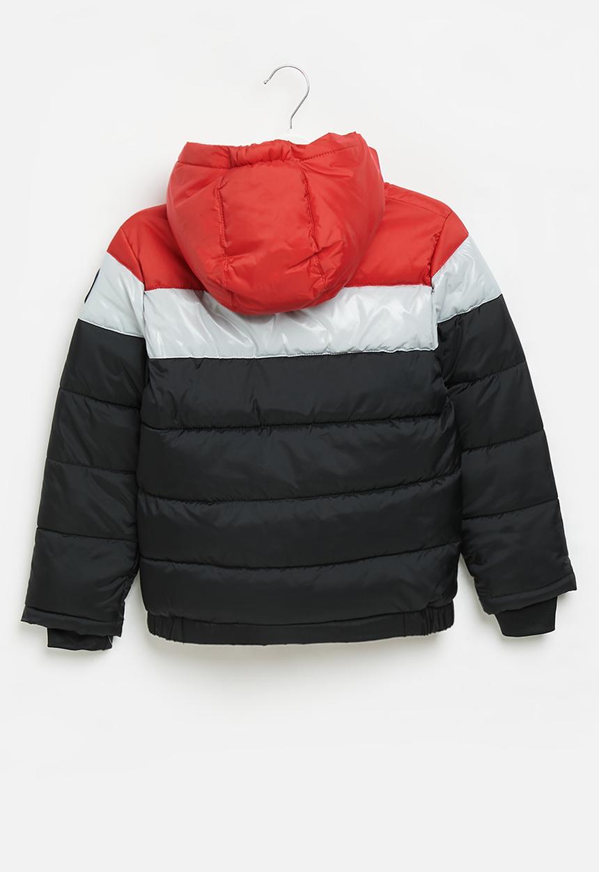 Nike - Nkn color block heavy puffer - university red