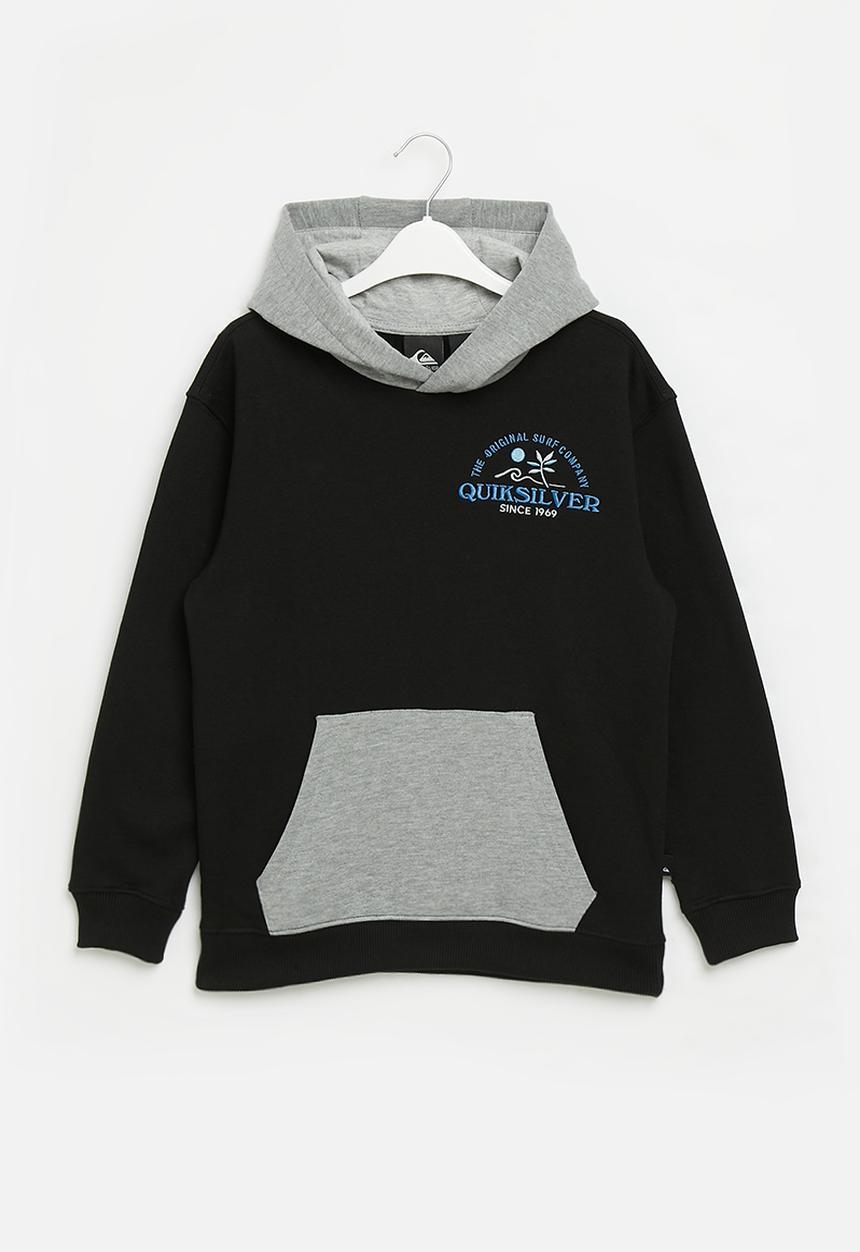 Quiksilver - Open spot hood boys - black