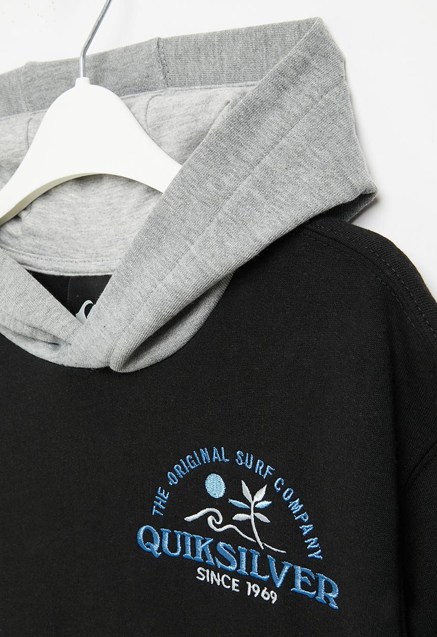 Quiksilver - Open spot hood boys - black