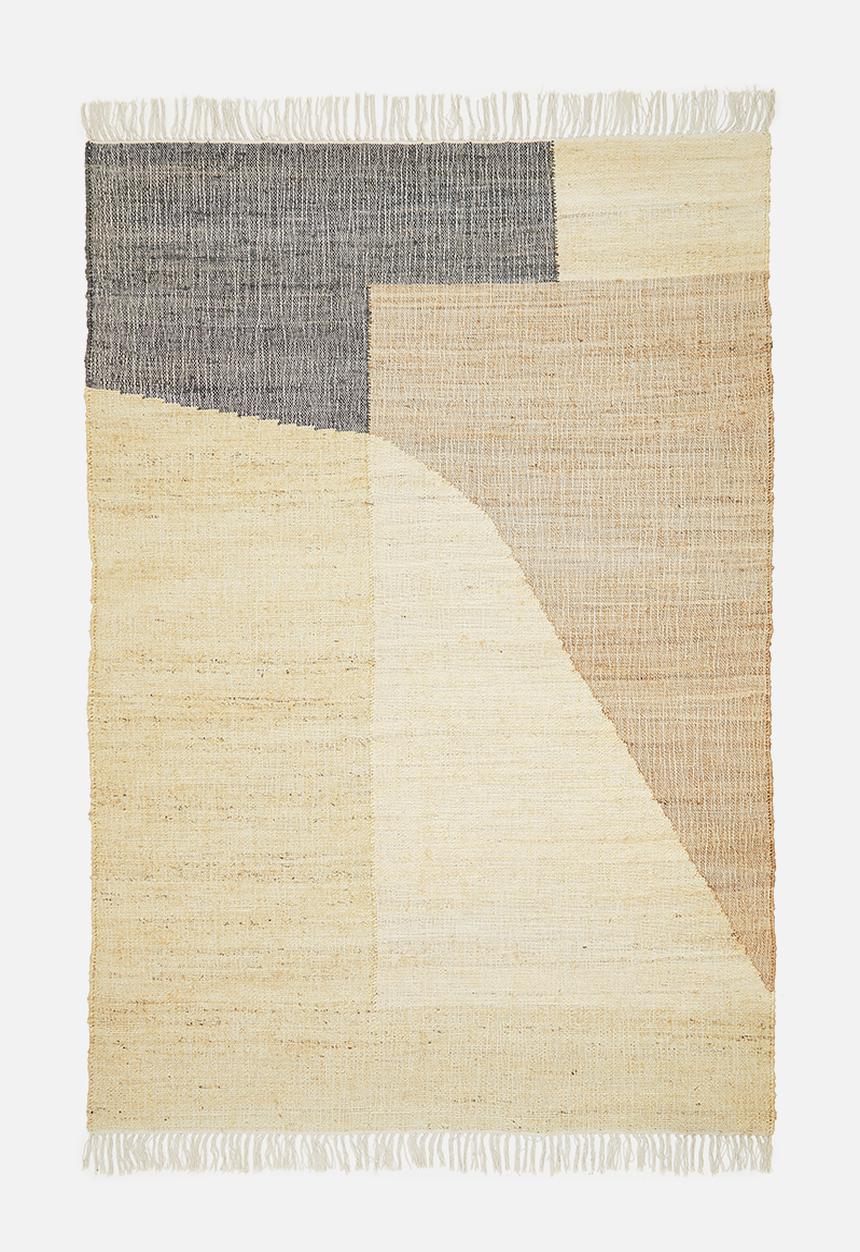 Sixth Floor - Elias jute hand woven rug - multi