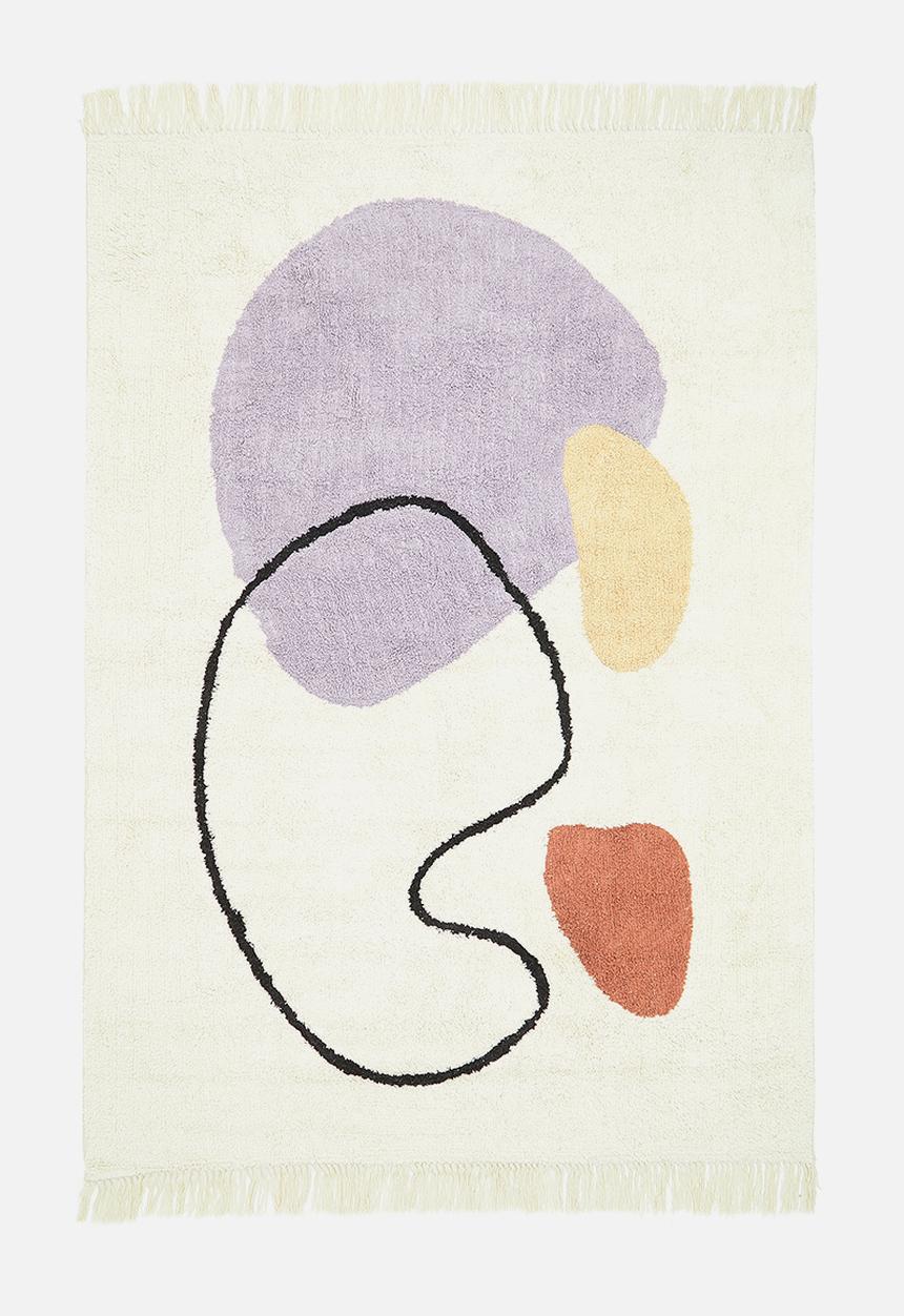 Sixth Floor - Collage tufted rug - multi