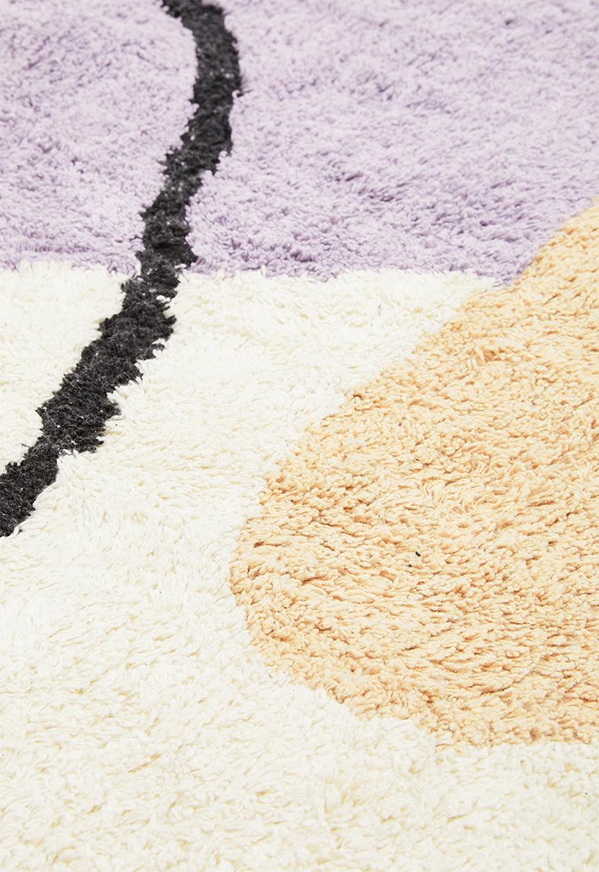Sixth Floor - Collage tufted rug - multi