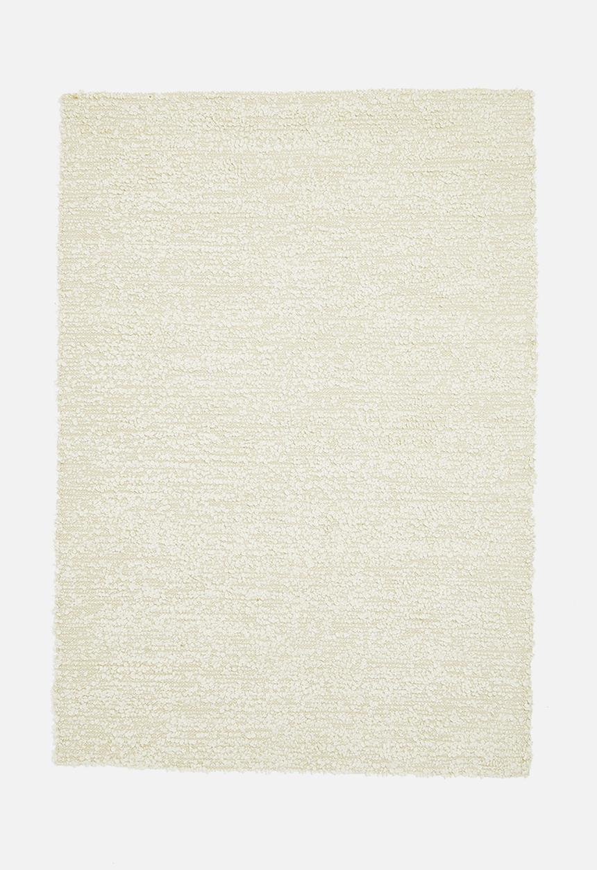 Sixth Floor - Boucle hand woven rug - cream