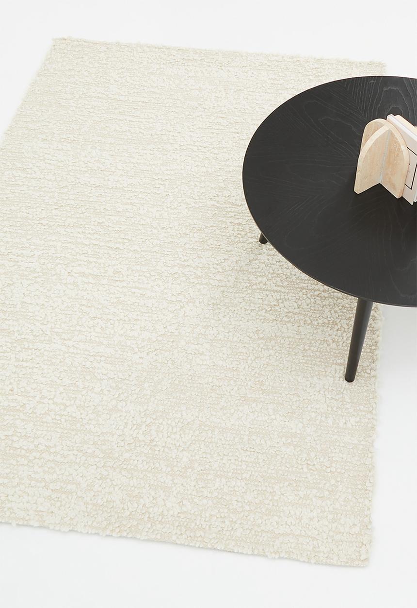 Sixth Floor - Boucle hand woven rug - cream